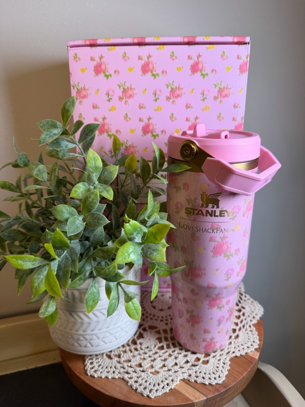 STANLEY x LOVESHACKFANCY Floral Tumbler – Pre-Loved 🌸